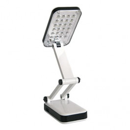 Настольная светодиодная лампа трансформер 24 led с аккумулятором