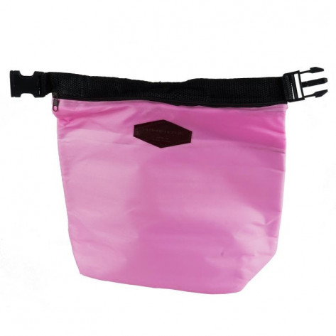 Термосумка для еды Lunch bag, розовая