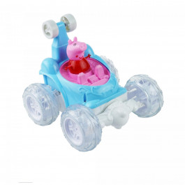 Машинка-перевертыш на радиоуправлении Свинка Пеппа, голубой