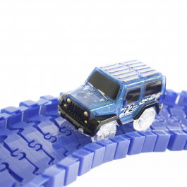 Детская светящаяся игрушечная дорога Magic Tracks 220 деталей + машинка