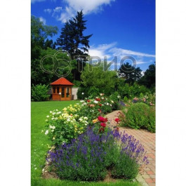 Настенный пленочный обогреватель картины Трио Сад