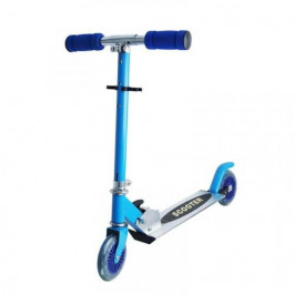 Самокат для детей двухколесный Скутер, голубой