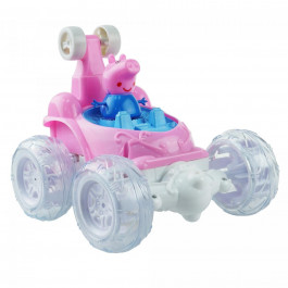 Машинка-перевертыш на радиоуправлении Свинка Пеппа, розовый