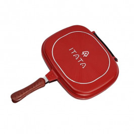 Двойная сковорода гриль 32 см