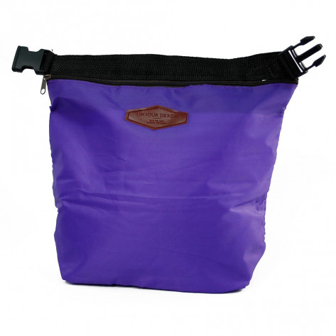 Термосумка для еды Lunch bag, фиолетовая