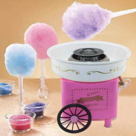 Аппарат для приготовления сладкой ваты на колесиках Carnival – Cotton Candy Maker