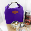 Термосумка для еды Lunch bag, фиолетовая