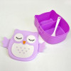 Ланч-бокс детский Сова, фиолетовый