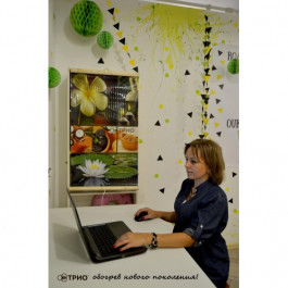 Настенный пленочный обогреватель картины Трио Лотос