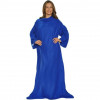 Флисовый плед с рукавами Snuggie (Снагги), синий
