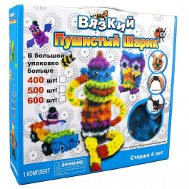 Развивающий детский конструктор липучка Bunchems 400 предметов (Банчемс)