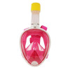 Маска для снорклинга Easybreath, подводная маска для плавания, Розовый L/XL