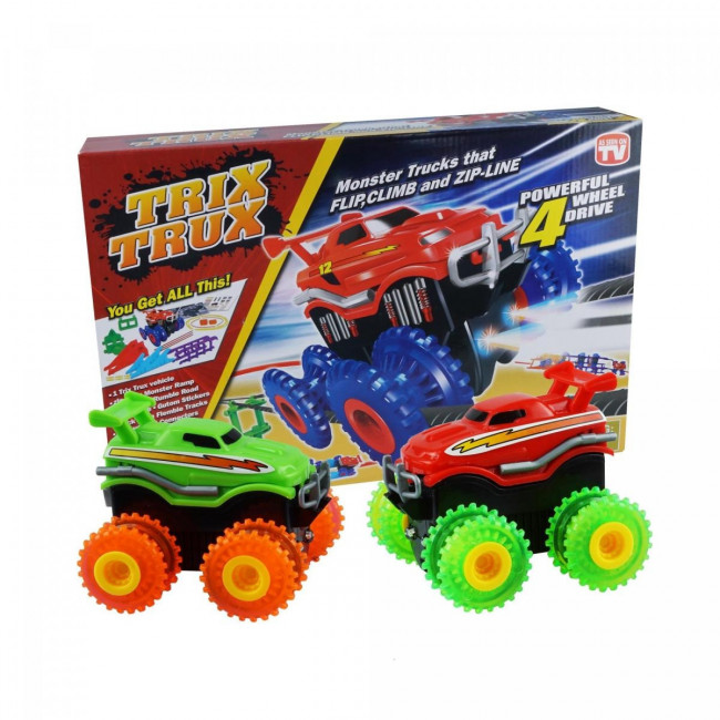 Машинки Монстр Трак, игрушечный набор Trix Trux купить | TV-Mart
