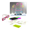 Доска для рисования 3d 4 в 1, магическая доска Magic 3d Drawing Board
