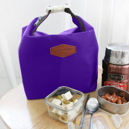 Термосумка для еды Lunch bag, красная