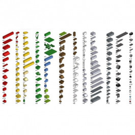 Развивающий детский конструктор аналог Lego 625 предметов