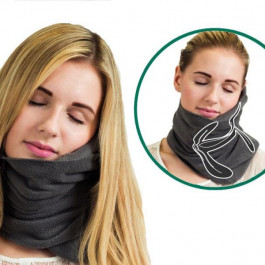 Подушка-шарф для путешествий Travel Pillow, черный