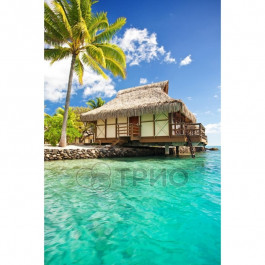 Настенный пленочный обогреватель картины Трио Бунгало