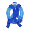 Маска для снорклинга Easybreath, подводная маска для плавания, Голубой  S/M
