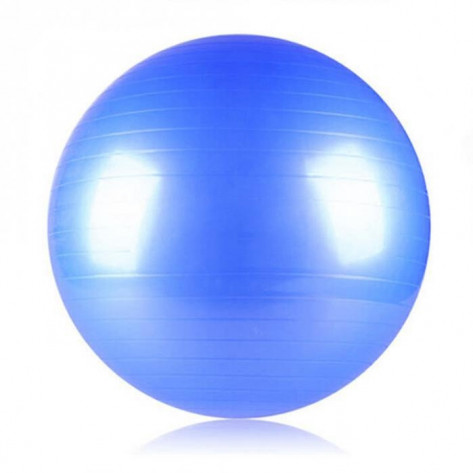 Мяч для фитнеса, фитбол (d=65 см), голубой