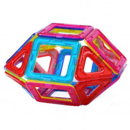 Развивающий детский магнитный конструктор MagKiss, магнитные блоки 44 детали